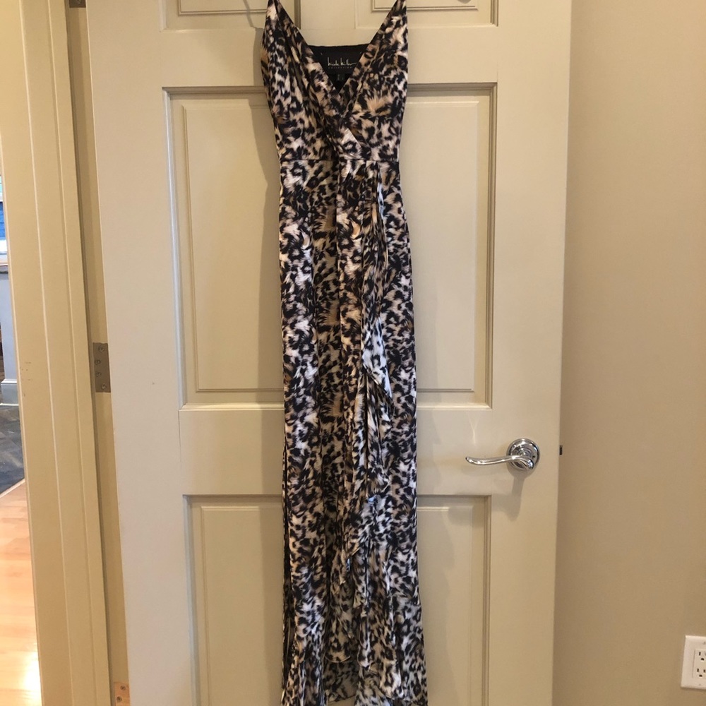 Nicole Miller Leopard print dress